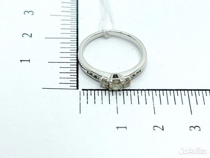 Золотое кольцо с бриллиантами 16 р