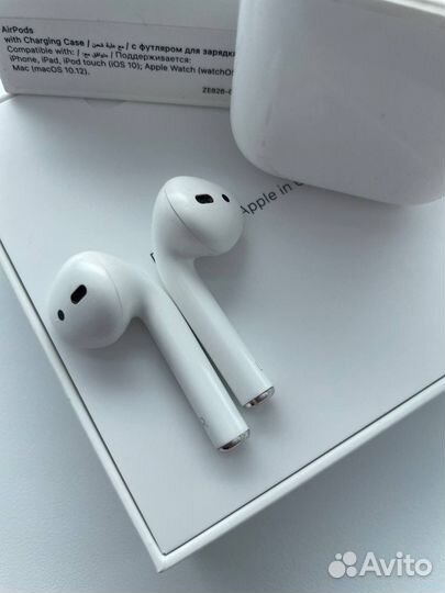 Беспроводные наушники apple airpods 2