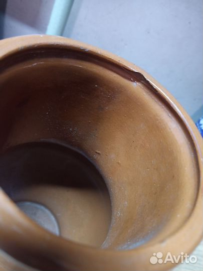 Глиняная крынка