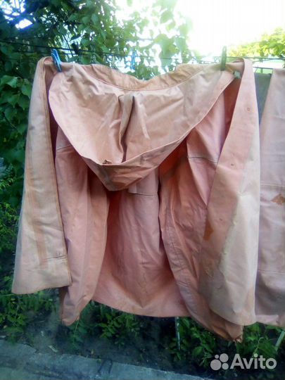 Костюм прорезиненный