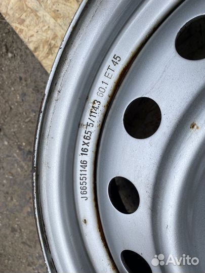 Диски toyota r16