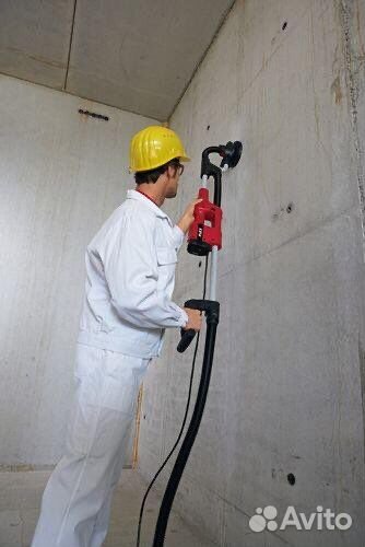 Шлифовка бетона, чистка стен
