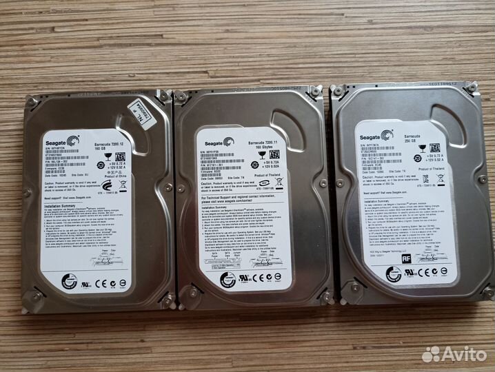 Жеткий диск 160 гб
