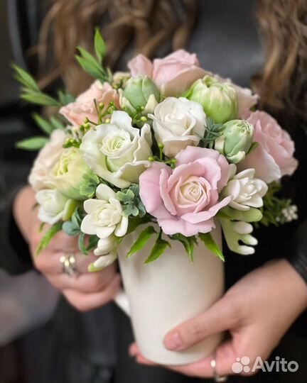 Изготовлю букет из мыла