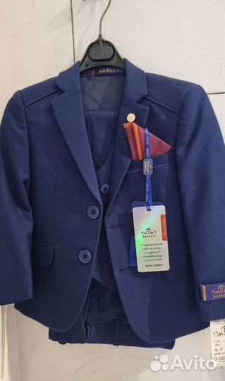 Костюм тройка на мальчика новый 106, 110, 116