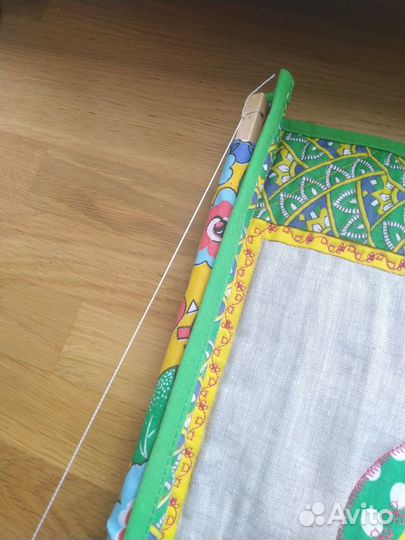 Лоскутное панно Матрёшка