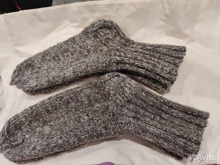 Носки из овечьей шерсти