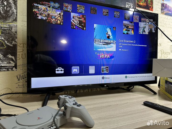 Sony Playstation Classic 20 игр