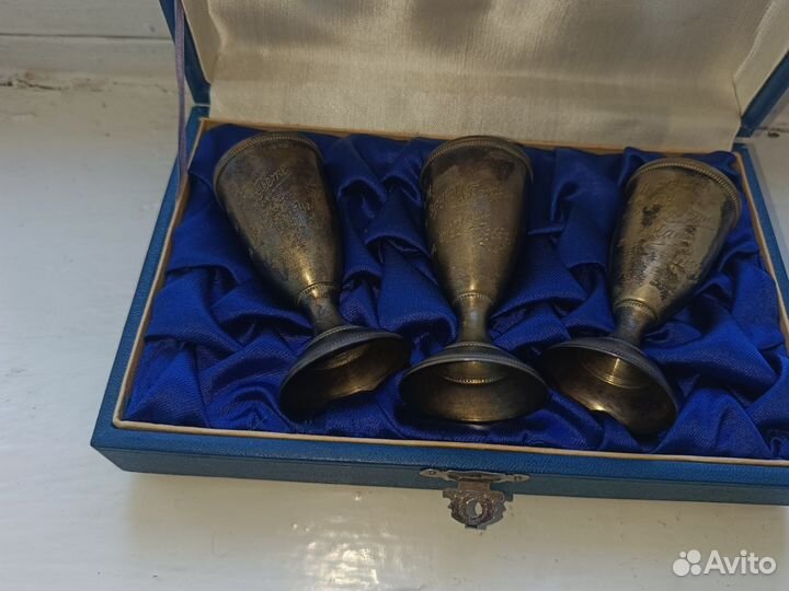 Серебряные рюмки СССР