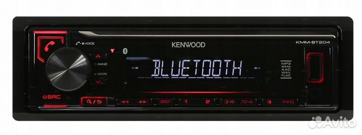 Автомагнитола kenwood KMM-BT204