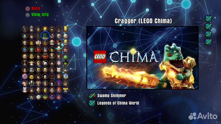71223 Cragger (Toy Tag) для Lego Dimensions 4U