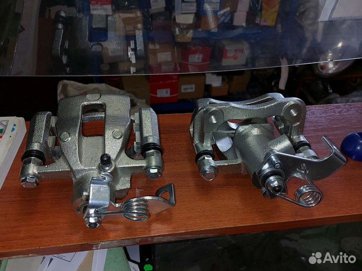 Хендай Солярис 1, Рио 3 Суппорт тормозной задний