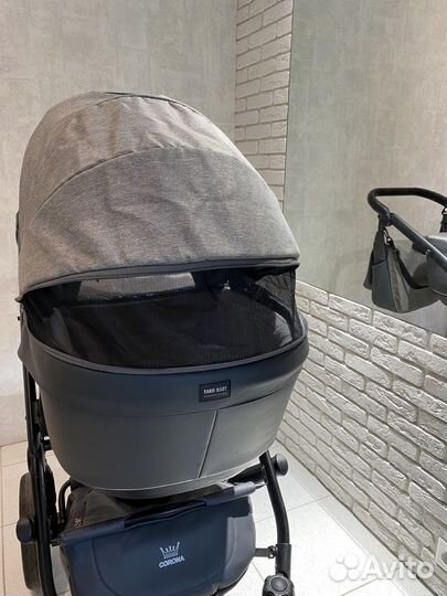 Коляска 2 в 1 Tako Corona Lite темно-серый