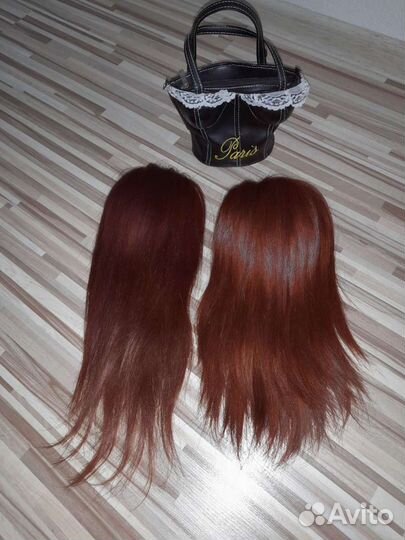 Хвосты шиньоны из натуральных волос