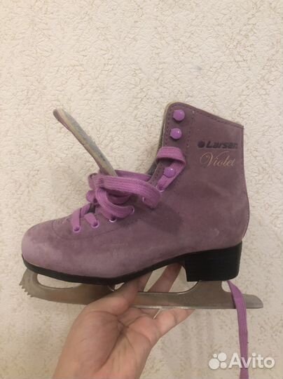 Коньки утепленные larsen violet 32 размер