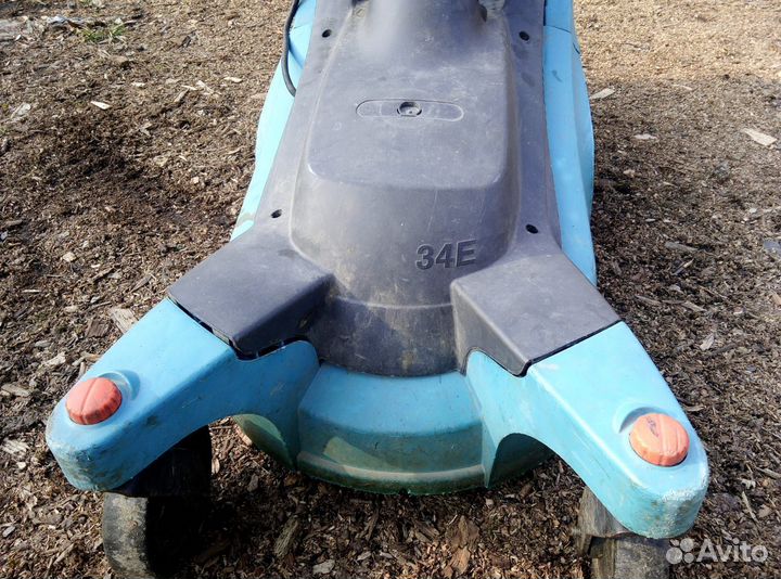 Газонокосилка электрическая Gardena 34 E бу