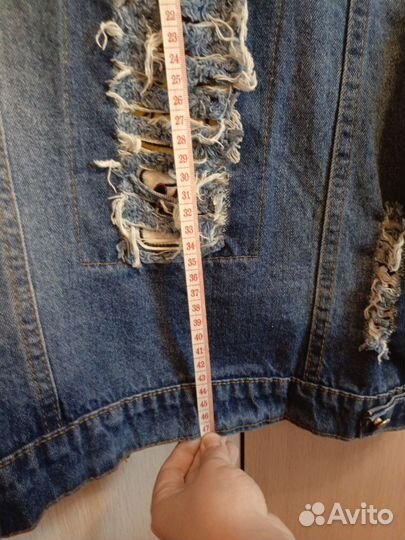 Жилетка джинсовая детская