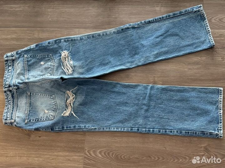 Джинсы lime 40 straight (с разрезами сзади)