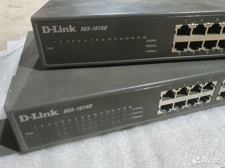 Коммутаторы D-Link DES-1008D, DES-1016D