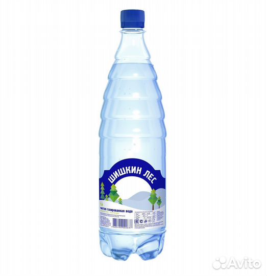 Минеральная вода Шишкин Лес газированная 1л