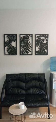 Резное панно из дерева