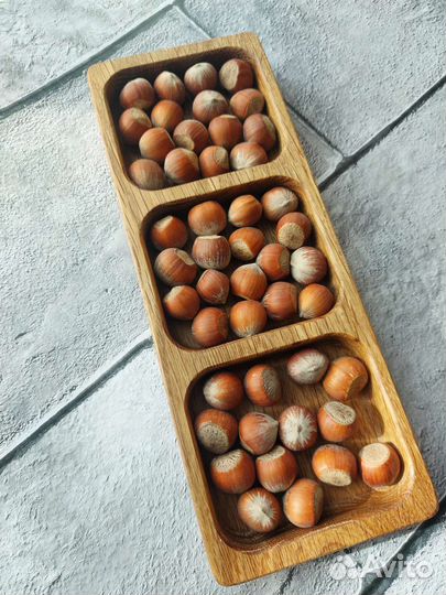 Дубовая посуда, менажницы, доски