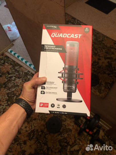 Студийный микрофон hyper X