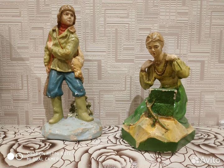 Статуэтка Малахитовая шкатулка