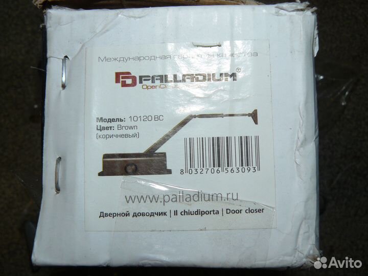 Дверной доводчик Palladium 10120 BC
