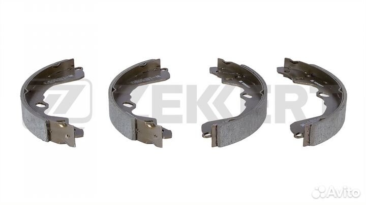 Колодки торм. бараб. задн. Mazda 626 IV 92- Kia Ca