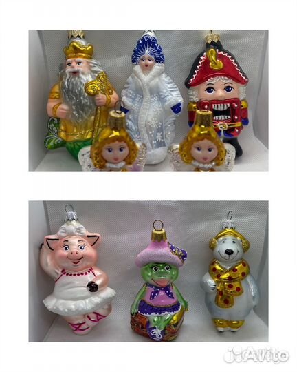 Елочные игрушки. Элита. Коллекционные. Новые