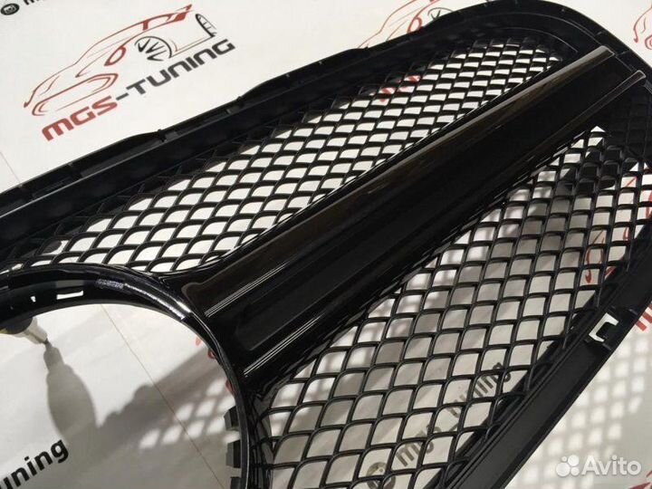 Решетка на Mercedes GLA в стиле 45амг Black (Б/З)