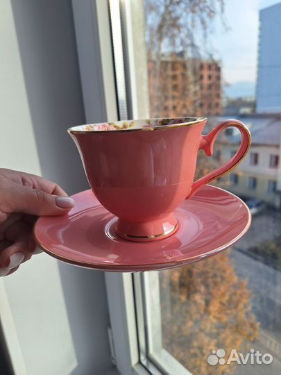 Чашка с блюдцем