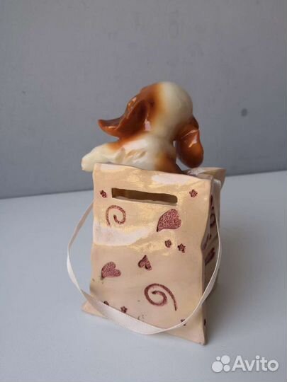 Копилка собачка