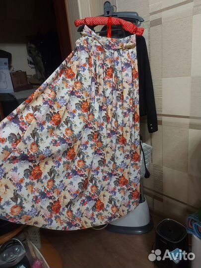 Юбка летняя длинная