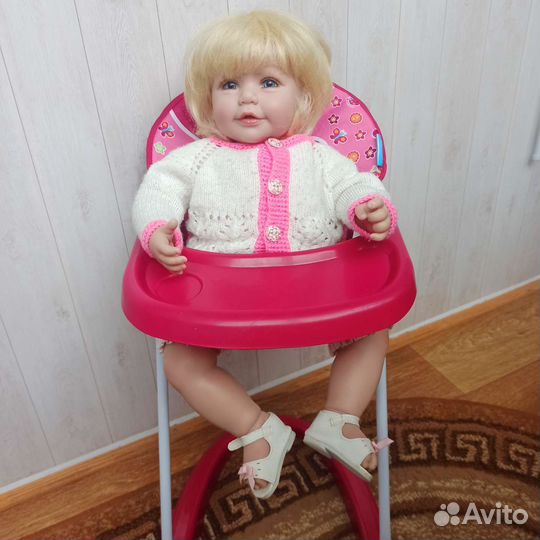 Стульчик для кормления игрушечный