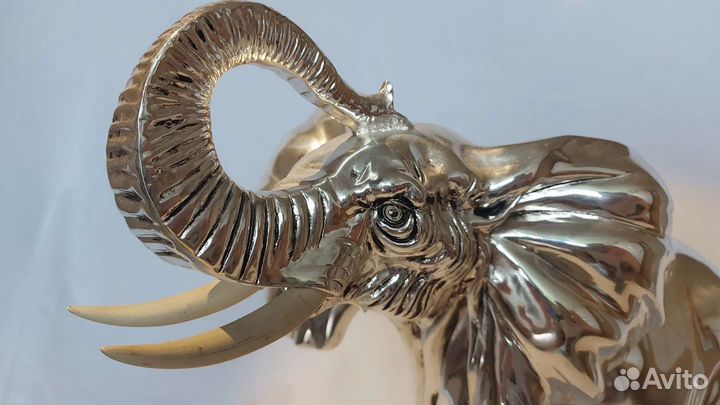 Статуэтка посеребренная Слон Италия