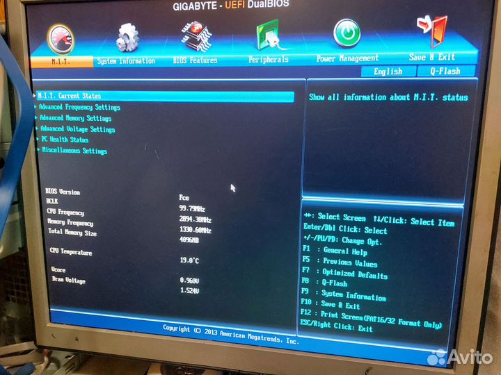 Материнская плата 1155 Gigabyte H61m