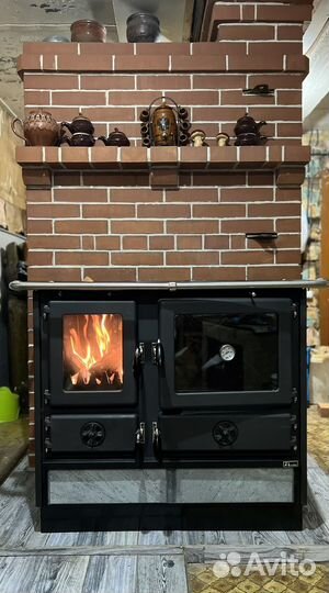 Дровяная чугунная печь-плита-духовкa MBS Сербия