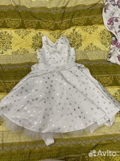 Детское новогоднее платье