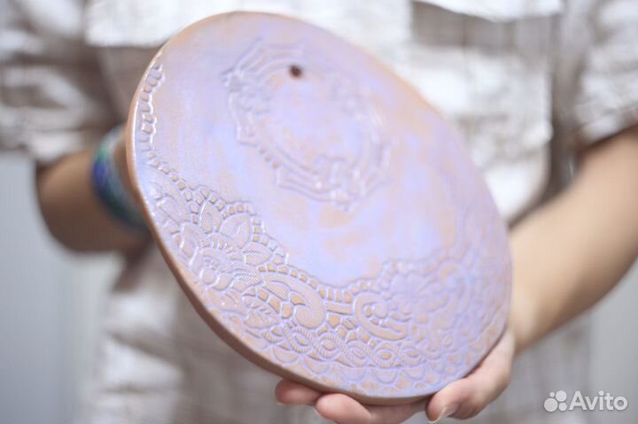 Доска керамическая разделочная handmade
