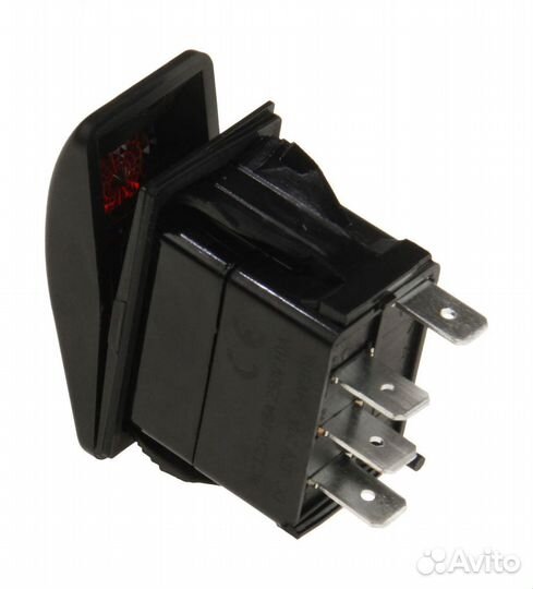 Переключатель трехпозиционный (ON) -OFF-ON 12В/20А