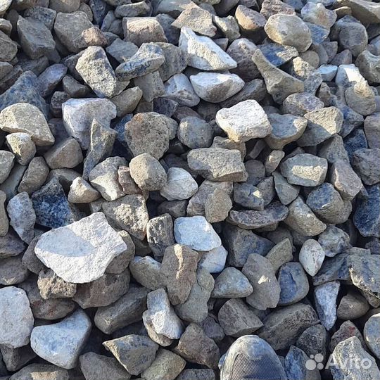 Щебень известковый