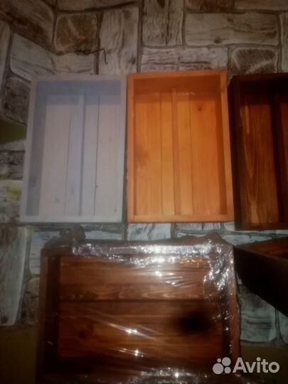 Деревянный бокс