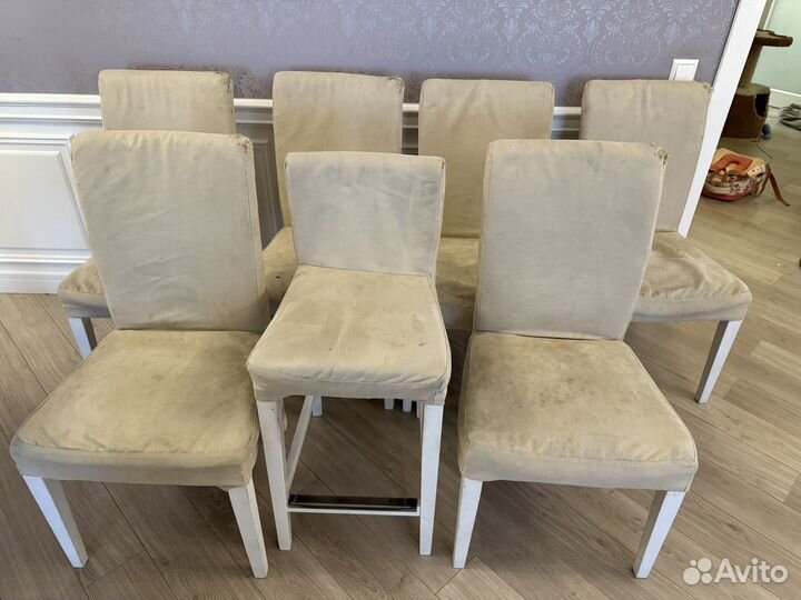 Стул IKEA henriksdal, 6шт и 1шт полубарный