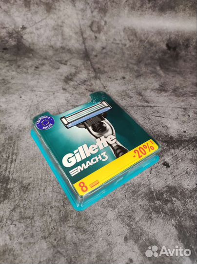Кассеты Gillette Mach 3