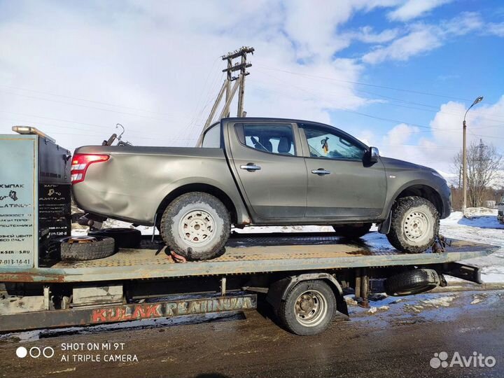 Митцубиши Л200 15г 2.4 МКПП в разборе