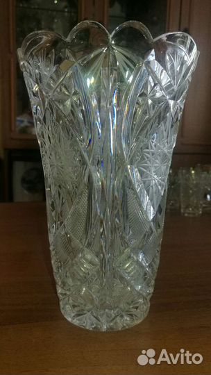 Хрустальная ваза СССР