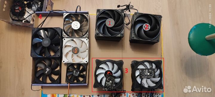 Вентилятор для корпуса