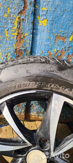 Литые диски и зимняя резина r15